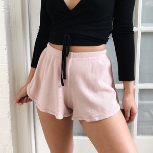 brandy melville thermal shorts